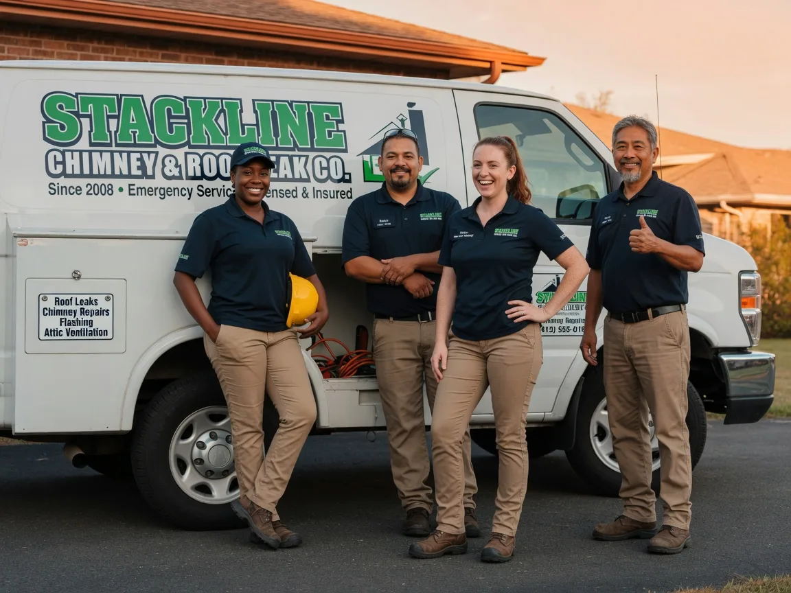 Chimney flashing repair company in Taftville, CT